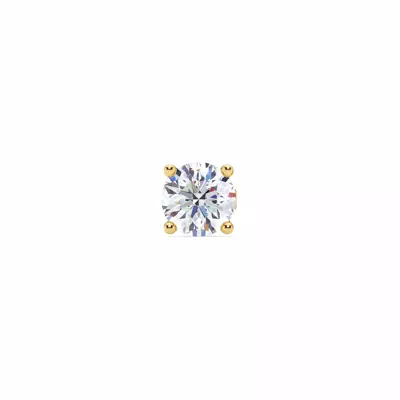 Single Diamond Stud Earring (1ct)