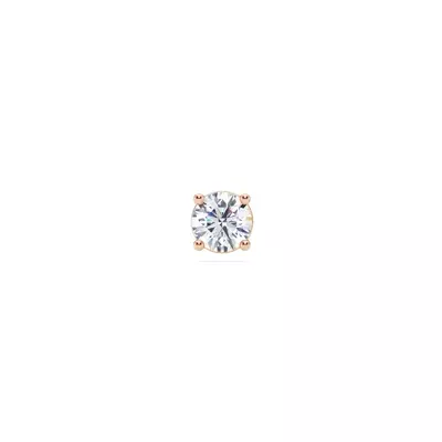 Single Diamond Stud Earring (3/8ct)