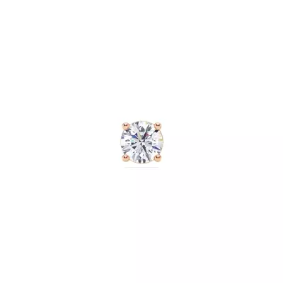 Single Diamond Stud Earring (1/2ct)