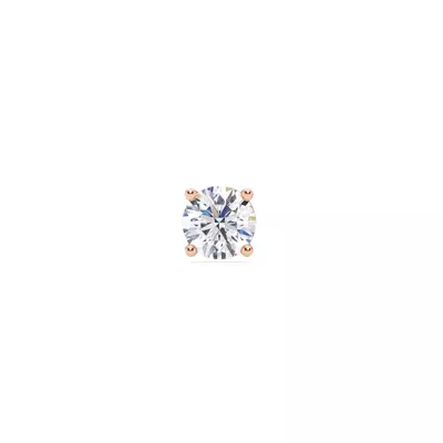 Single Diamond Stud Earring (3/4ct)