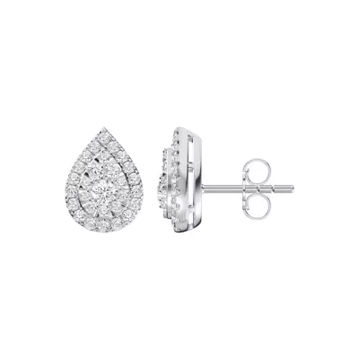 Elara Double Halo Earrings