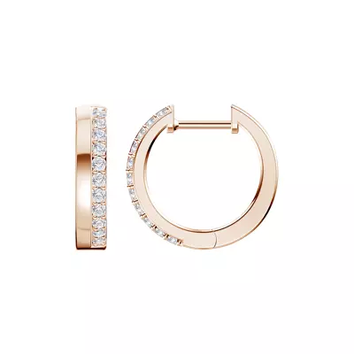 Arceo Lab Diamond Hoops