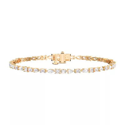 Nova Mixed-Shape Lab Diamond Tennis Bracelet