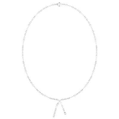 Isara Mixed Shape Lab Diamond Lariat Necklace