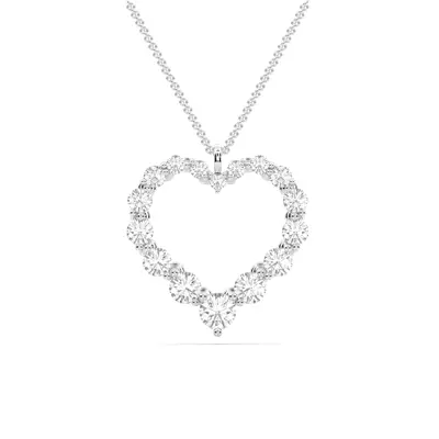 Amora Heart Lab Diamond Necklace (2.00 ct. tw.)