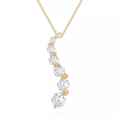 Journey Lab Diamond Necklace (1.00 ct. tw.)