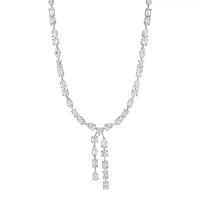 Mixed-Shape Lab Diamond Masterpiece Necklace (34.47 ct. tw.)
