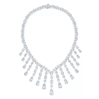 Waterfall Lab Diamond Masterpiece Necklace (136.08 ct. tw.)