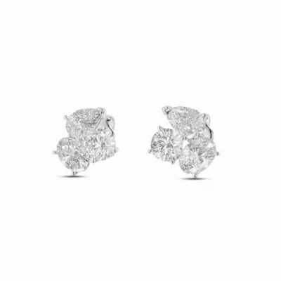Mixed-Shape Lab Diamond Stud Earrings (2 ct. tw.)
