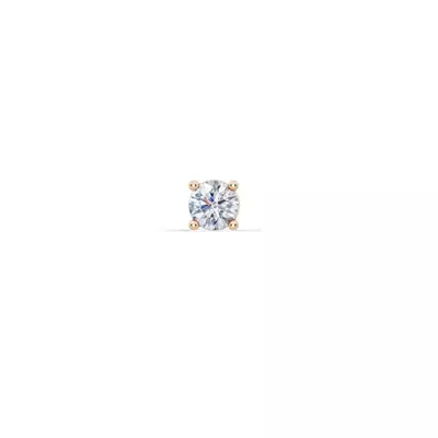 Single Lab Diamond Stud Earring (1/8ct)