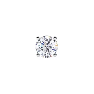 Single Lab Diamond Stud Earring (2.5ct)