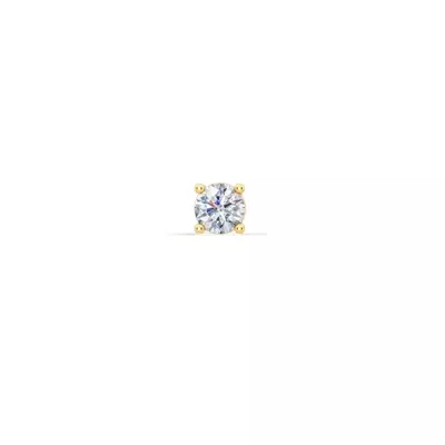 Single Lab Diamond Stud Earring (1/8ct)