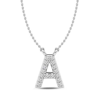 Lab Diamond Initial Necklace – A