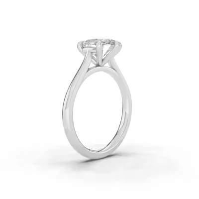 Tradition Cathedral Solitaire 2.00 ct. Oval Lab Engagement Ring (1.8mm)