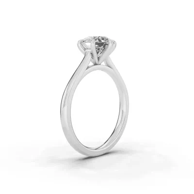Tradition Cathedral Solitaire 1.50 ct. Round Lab Engagement Ring (1.8mm)