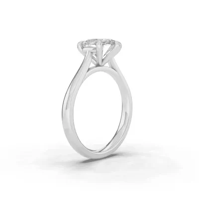 Tradition Cathedral Solitaire 2.00 ct. Oval Lab Engagement Ring (2.2mm)