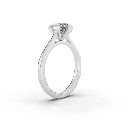 Tradition Cathedral Solitaire 1.50 ct. Round Lab Engagement Ring (2.2mm)