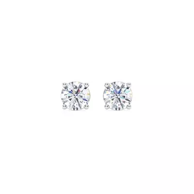 Lab Diamond Stud Screw-Back Earrings (1 ct. tw.)
