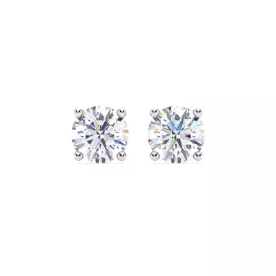 Lab Diamond Stud Screw-Back Earrings (3 ct. tw.)