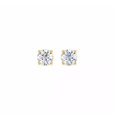 Lab Diamond Stud Screw-Back Earrings (3/4 ct. tw.)