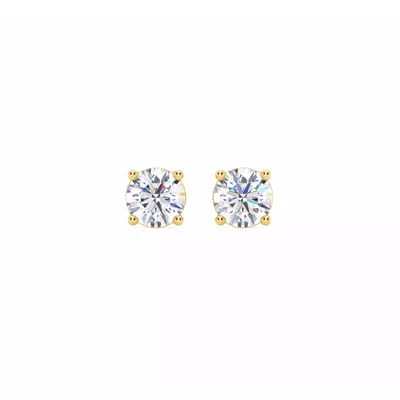 Lab Diamond Stud Screw-Back Earrings (1 ct. tw.)