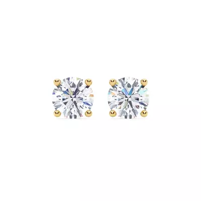 Lab Diamond Stud Screw-Back Earrings (3 ct. tw.)