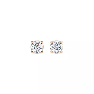 Lab Diamond Stud Screw-Back Earrings (3/4 ct. tw.)