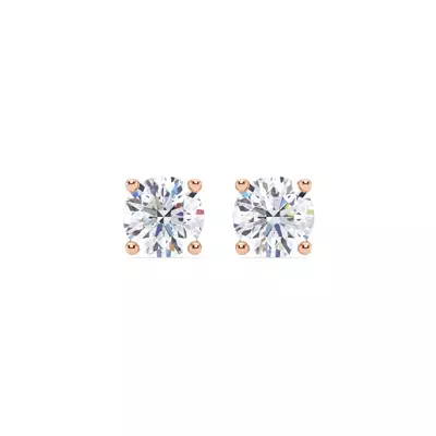 Lab Diamond Stud Screw-Back Earrings (2 ct. tw.)