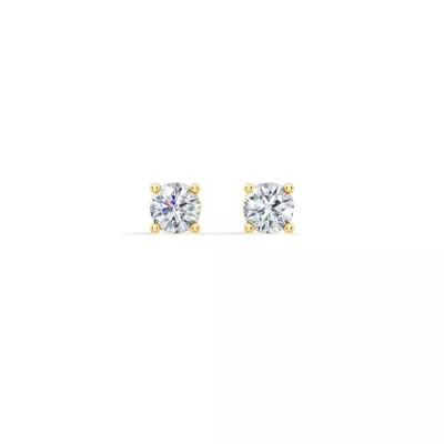 Lab Diamond Stud Screw-Back Earrings (1/4 ct. tw.)
