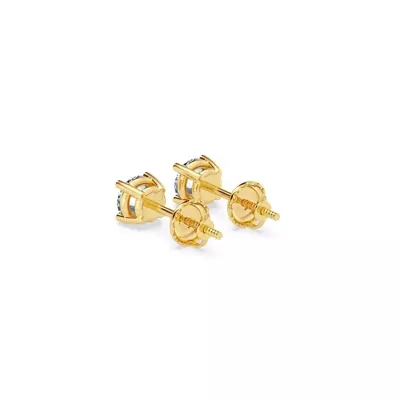 Lab Diamond Stud Screw-Back Earrings (1/2 ct. tw.)