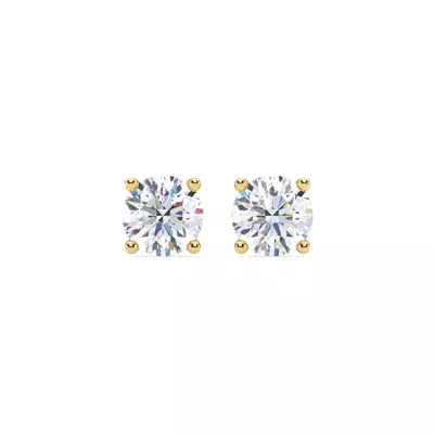 Lab Diamond Stud Screw-Back Earrings (2 ct. tw.)