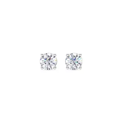 Lab Diamond Stud Screw-Back Earrings (3/4 ct. tw.)