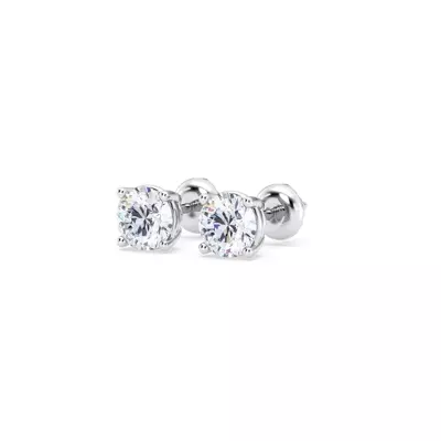 Lab Diamond Stud Screw-Back Earrings (1 ct. tw.)