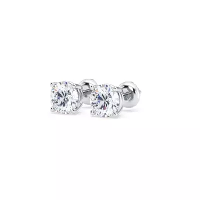 Lab Diamond Stud Screw-Back Earrings (1 1/2 ct. tw.)