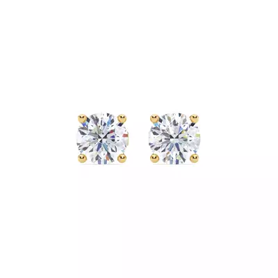 Men's Lab Diamond Stud Earrings (2 ct. tw.)