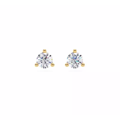 Three-Prong Lab Diamond Martini Earrings (3/4 ct. tw.)
