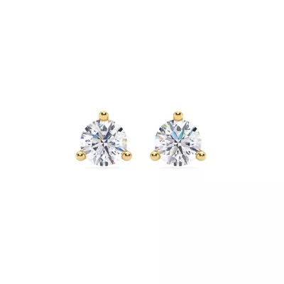 Three-Prong Lab Diamond Martini Earrings (1 1/2 ct. tw.)