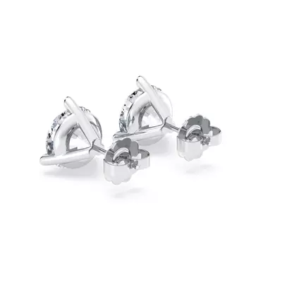 Three-Prong Lab Diamond Martini Earrings (5 ct. tw.)