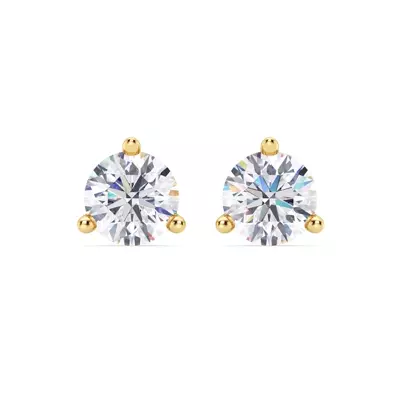 Three-Prong Lab Diamond Martini Earrings (4 ct. tw.)