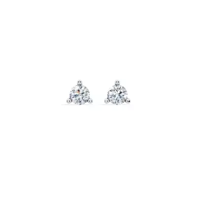 Three-Prong Lab Diamond Martini Earrings (1/4 ct. tw.)