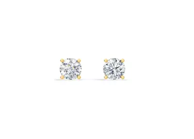 Lab Diamond Guardian Back Earrings (1 ct. tw.)