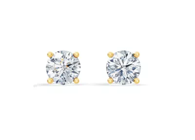 Lab Diamond Guardian Back Earrings (4 ct. tw.)