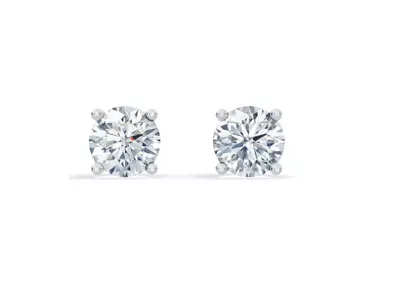 Lab Diamond Guardian Back Earrings (4 ct. tw.)