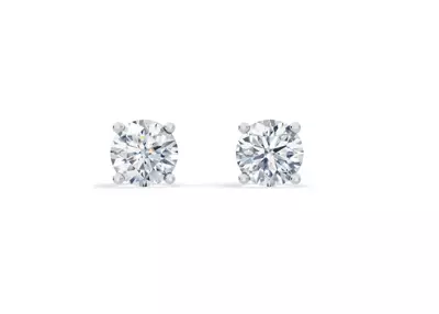Lab Diamond Guardian Back Earrings (3 ct. tw.)