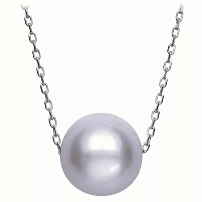 Floating Freshwater Pearl Necklace (8–9mm)
