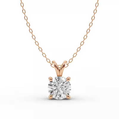 Split Bail Diamond Solitaire Necklace (2.00 ct.)