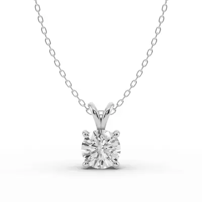 Split Bail Diamond Solitaire Necklace (2.00 ct.)