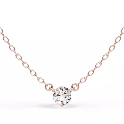 3-Prong Diamond Solitaire Necklace (1/3 ct.)