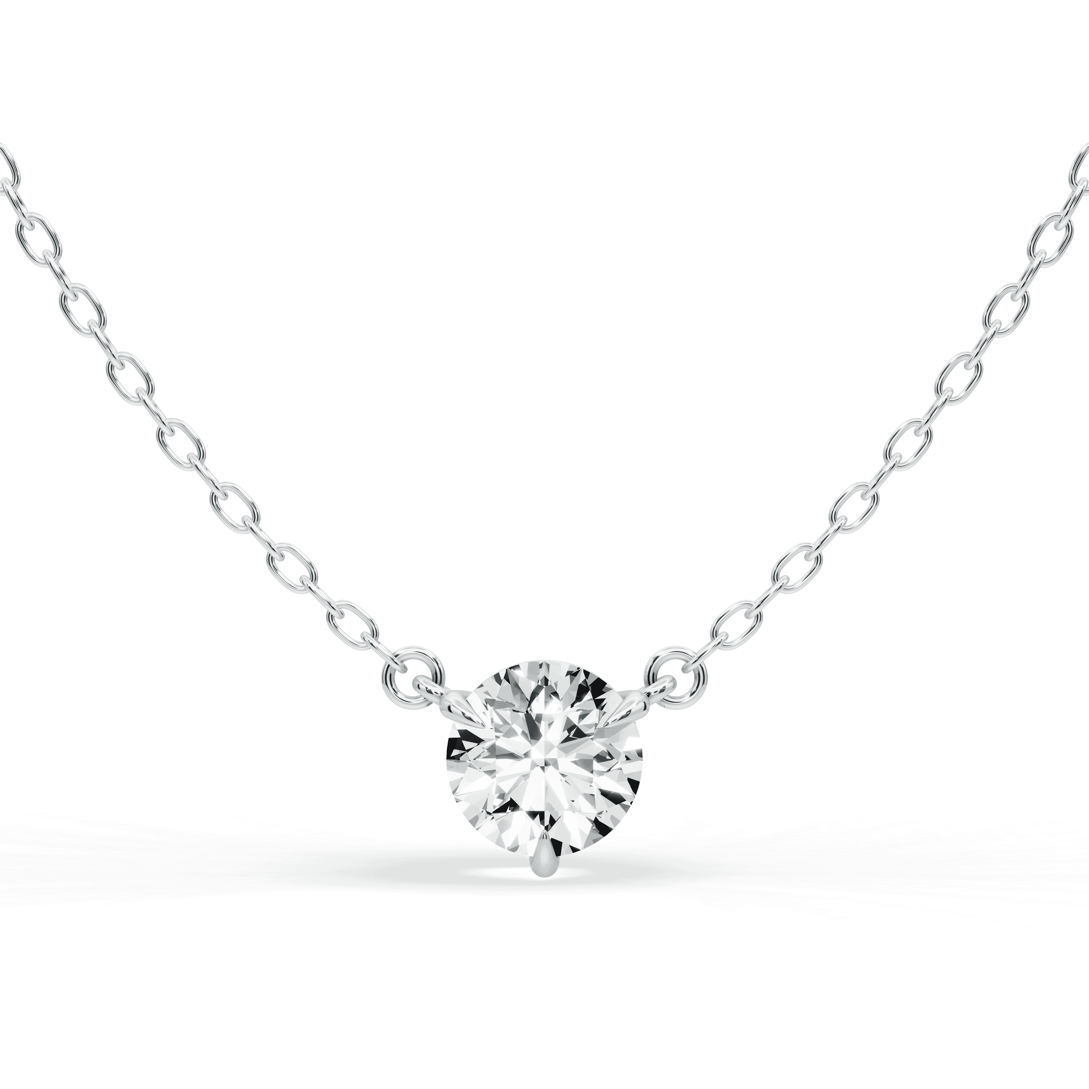 3-Prong Diamond Solitaire Necklace (3/4 ct.)