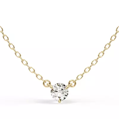 3-Prong Diamond Solitaire Necklace (1/3 ct.)